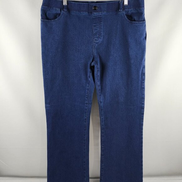 Betabrand Jeans Womens 2XL Blue Classic Dress Pant Yoga Pant W1544-IN - Picture 1 of 10